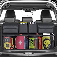 Los mejores  - BURNNOVE Organizador de Maletero de Coche Bolsa de Almacenamiento de Maletero de Coche Impermeable Plegable de Gran…